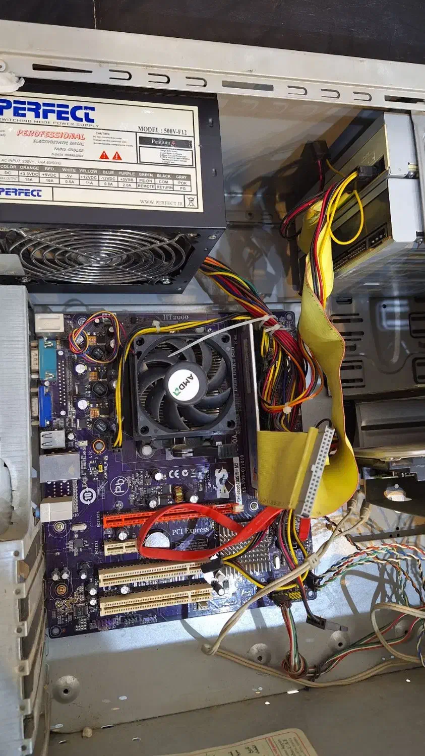 کیس ومانیتور کامل سیستم کامپیوتر|رایانه رومیزی|مشهد, مهدی آباد|دیوار