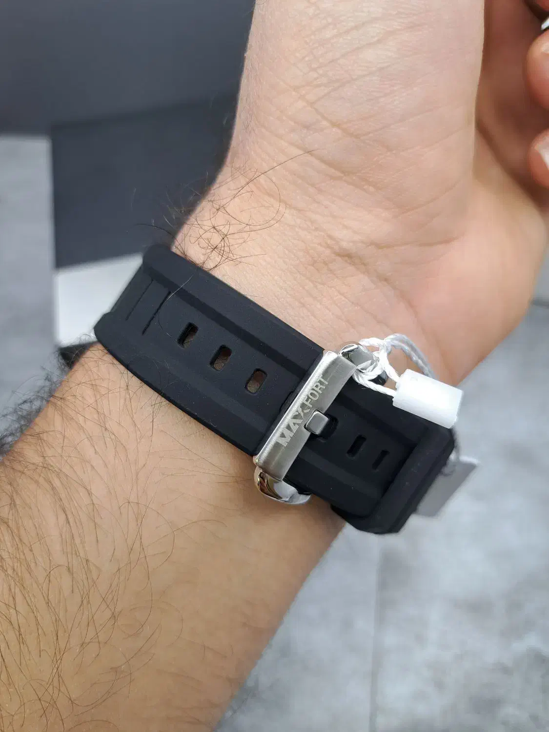 زیباترین و ترند ترین ساعت سال قاب مربع بند رابر|ساعت|اصفهان, قائمیه|دیوار