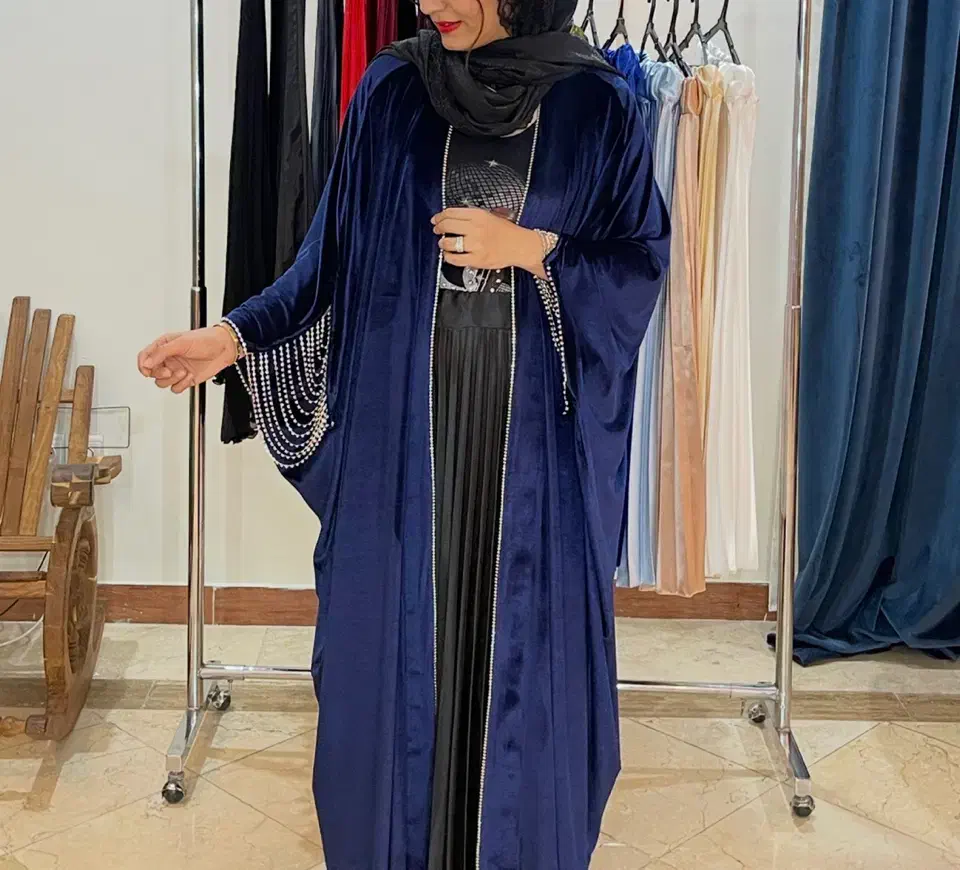 مانتو عبایی جواهردوزی شده|لباس|تهران, آهنگ|دیوار