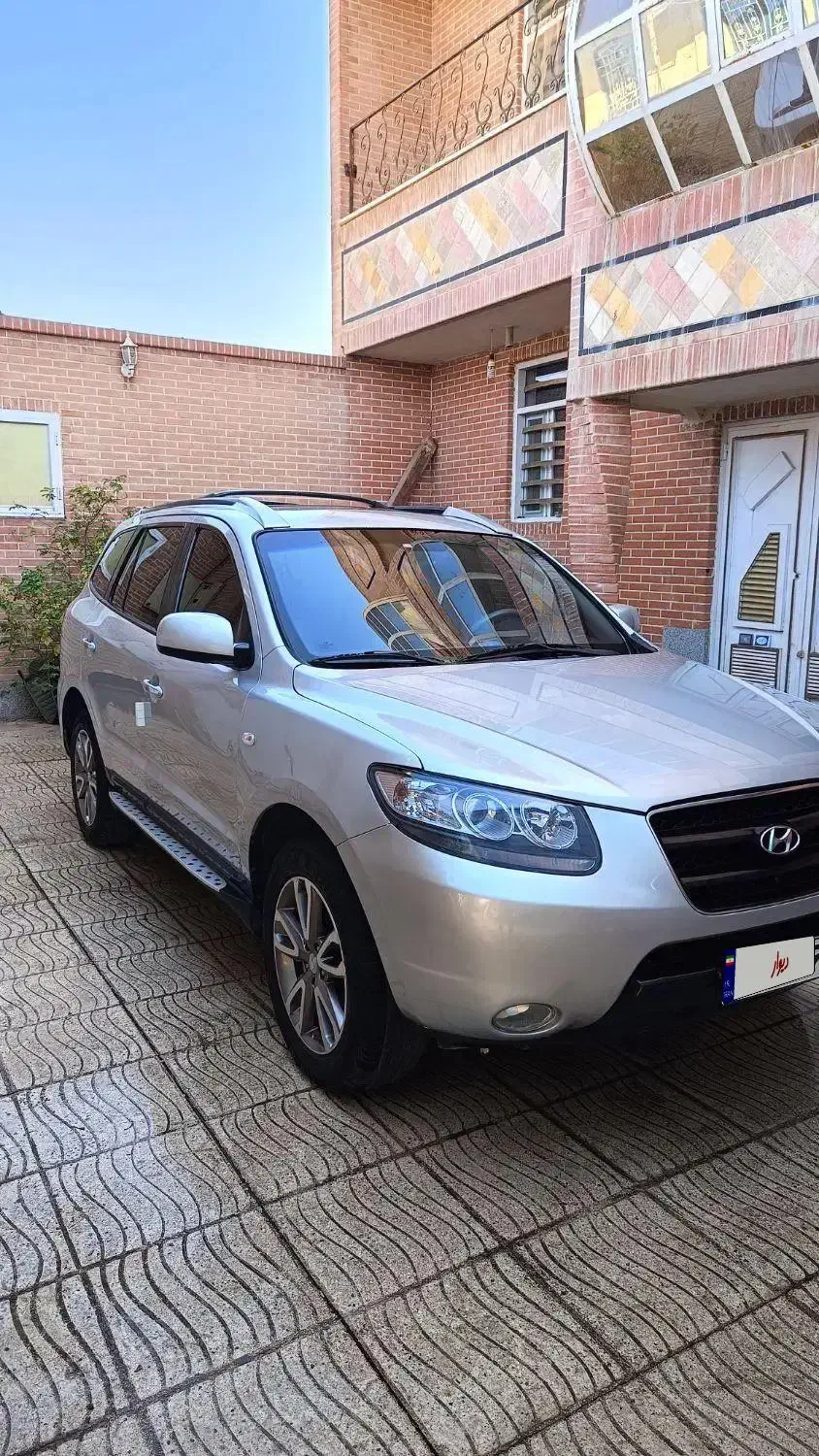 سانتافه2007فول نقره ای در حد صفر زرند|خودرو سواری و وانت|کرمان, |دیوار