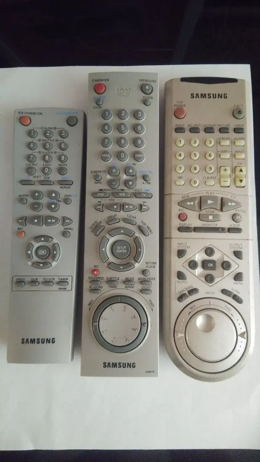 کنترل ویدیو دبل و رکوردر سامسونگ|پخش‌کننده DVD و ویدیو|تهران, فلسطین (میدان انقلاب)|دیوار