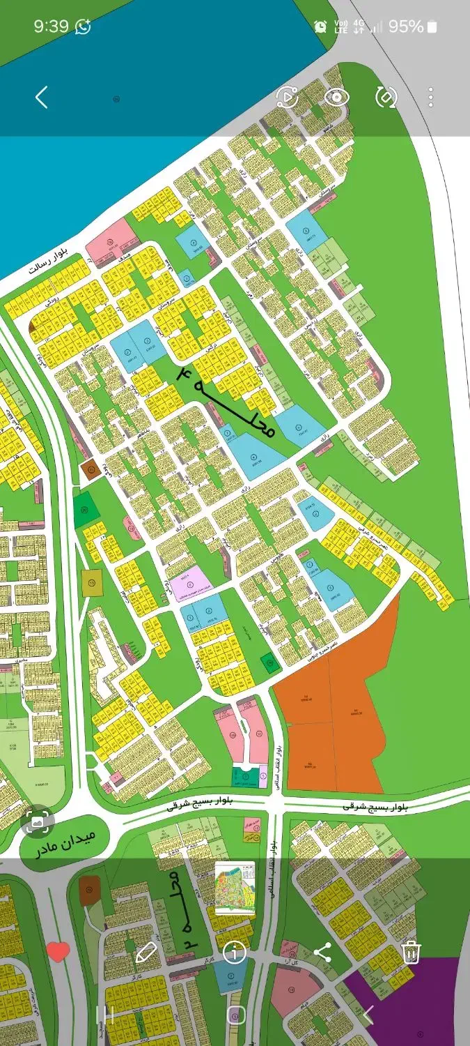 فروش فوری زمین ویلایی در موقعیت عالی|فروش زمین و ملک کلنگی|هشتگرد, فاز ۲ مهستان|دیوار