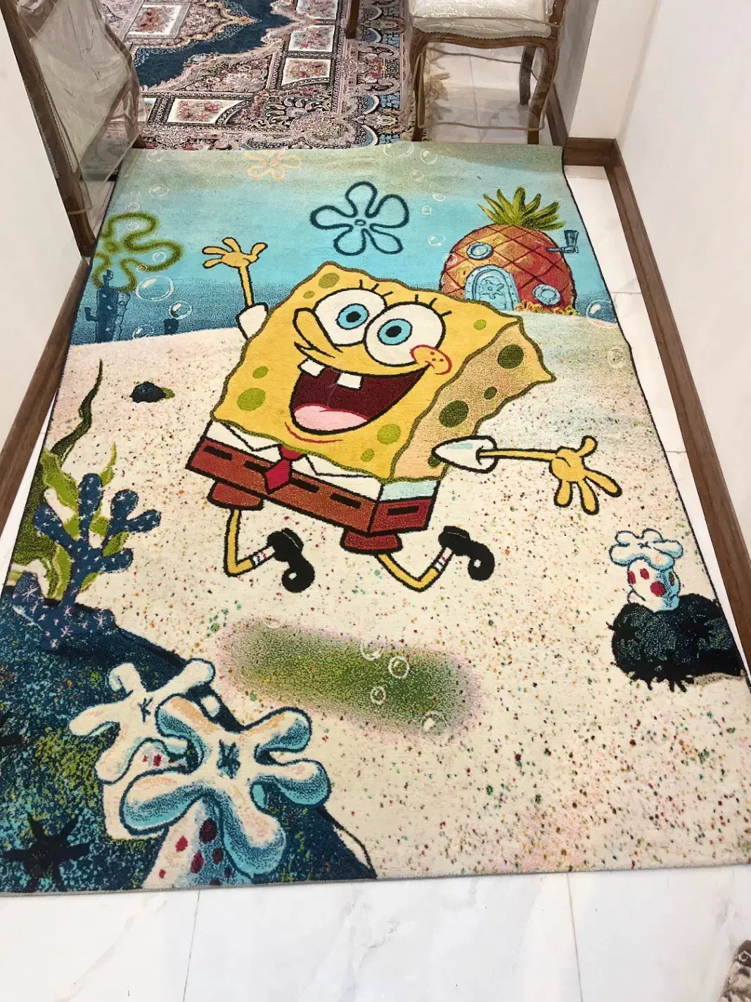 فرش|فرش|گلستان (تهران), |دیوار