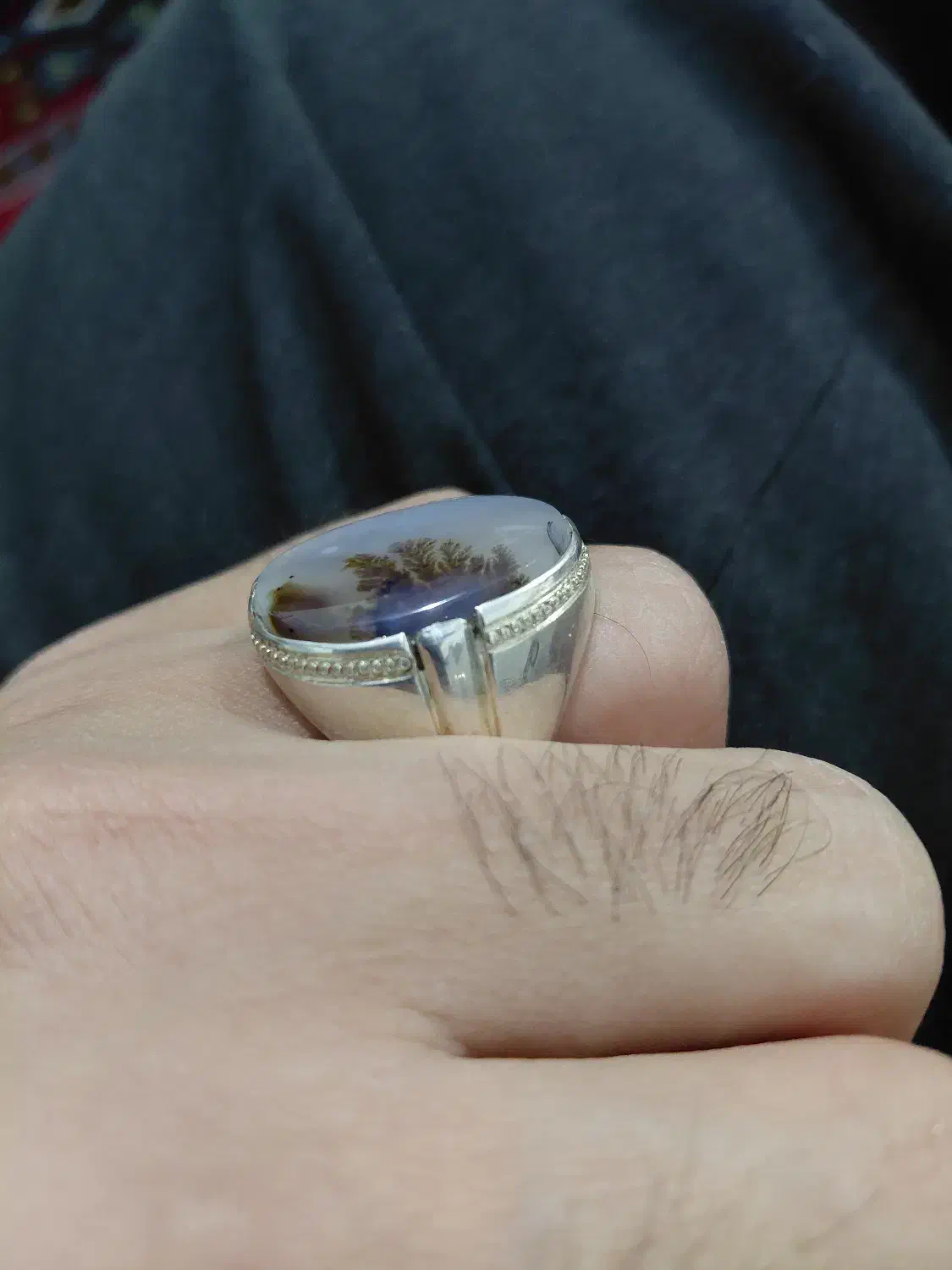 انگشتر نقره شجر|جواهرات|سنندج, |دیوار