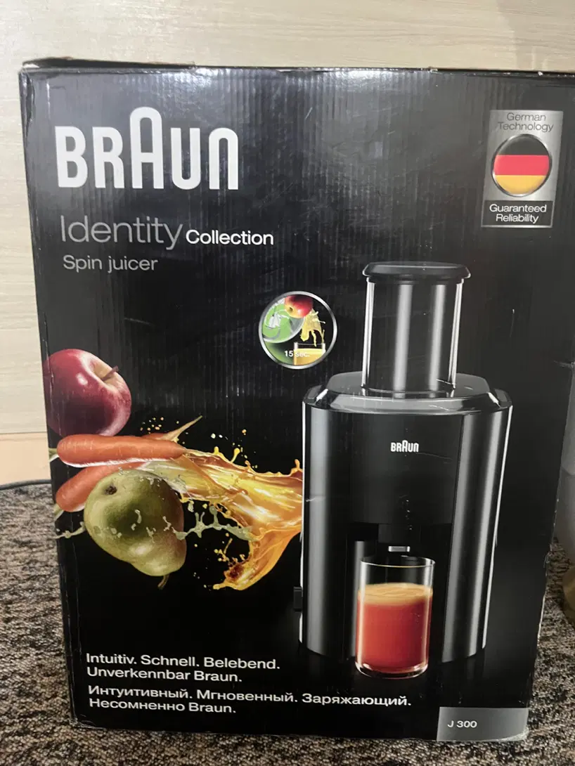 ابمیوه گیری braun j300 اکبند اصل|آبمیوهگیر و آبمرکباتگیر|اهواز, نیوساید|دیوار