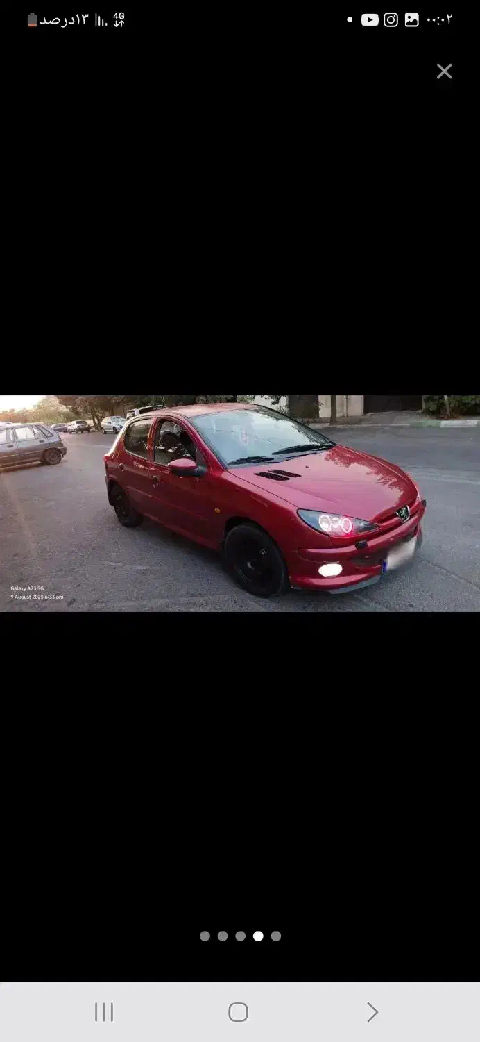 پژو۲۰۶(مدل۸۳)|خودرو سواری و وانت|تهران, خاک سفید|دیوار