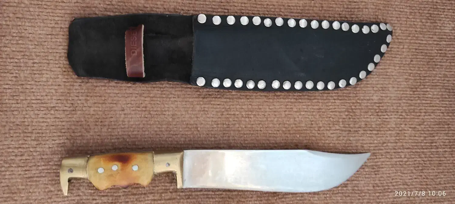 چاقو با غلاف چرمی|ظروف پخت‌وپز|بندر ترکمن, |دیوار