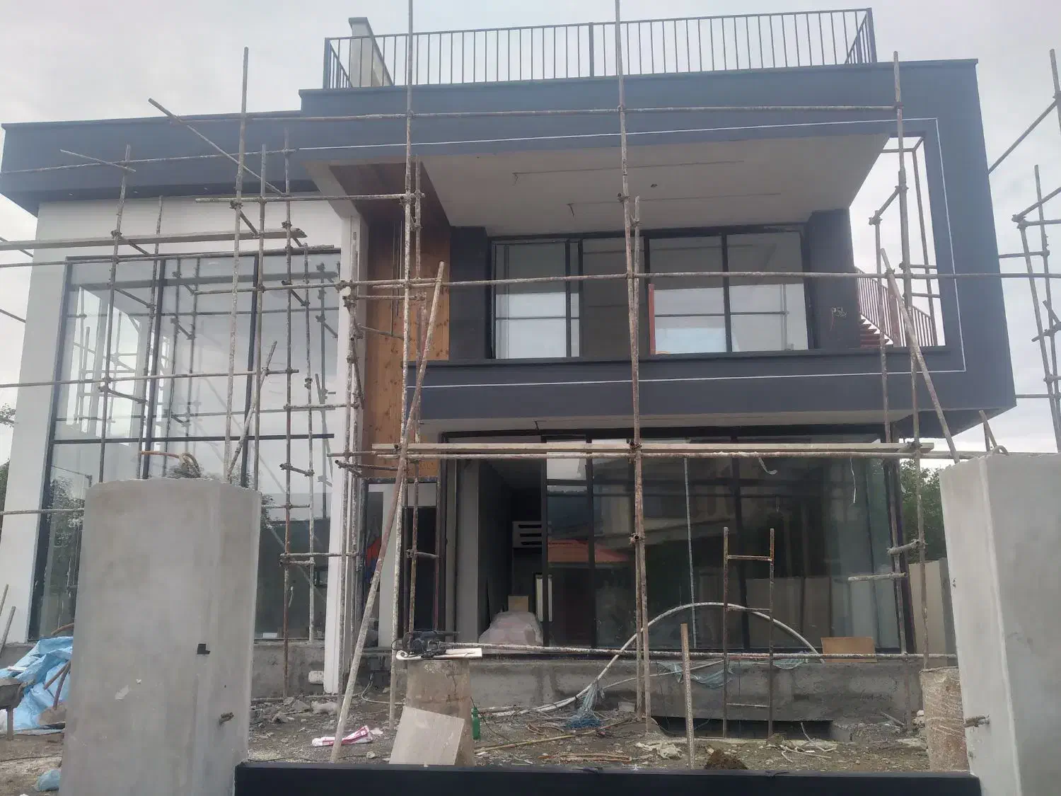 اجرای نمای سیمانی|خدمات پیشه و مهارت|تنکابن, |دیوار