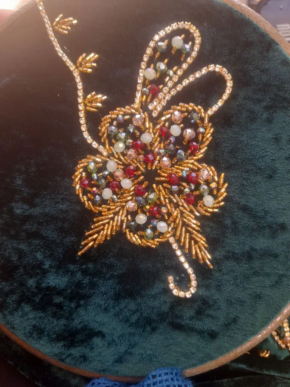 منجق وکریستال دوزی|لوازم خیاطی و بافتنی|لردگان, |دیوار