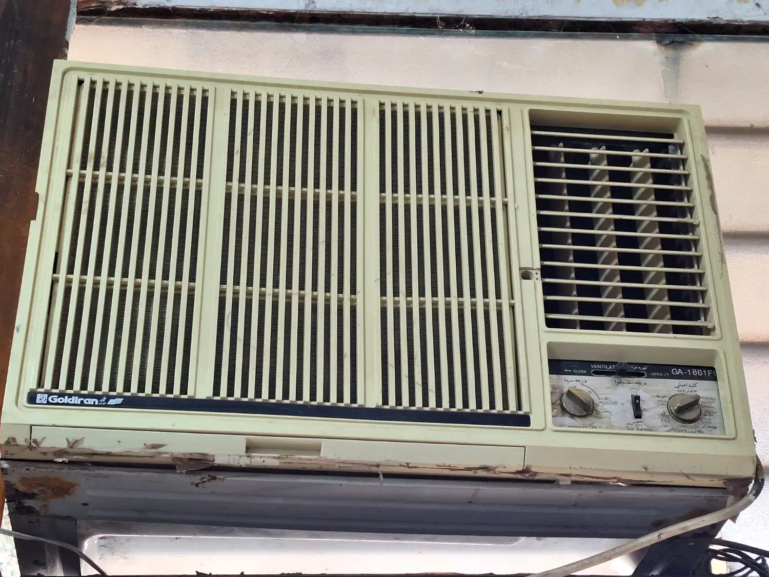 کولر گازی|کولر گازی و فنکوئل|بم, |دیوار