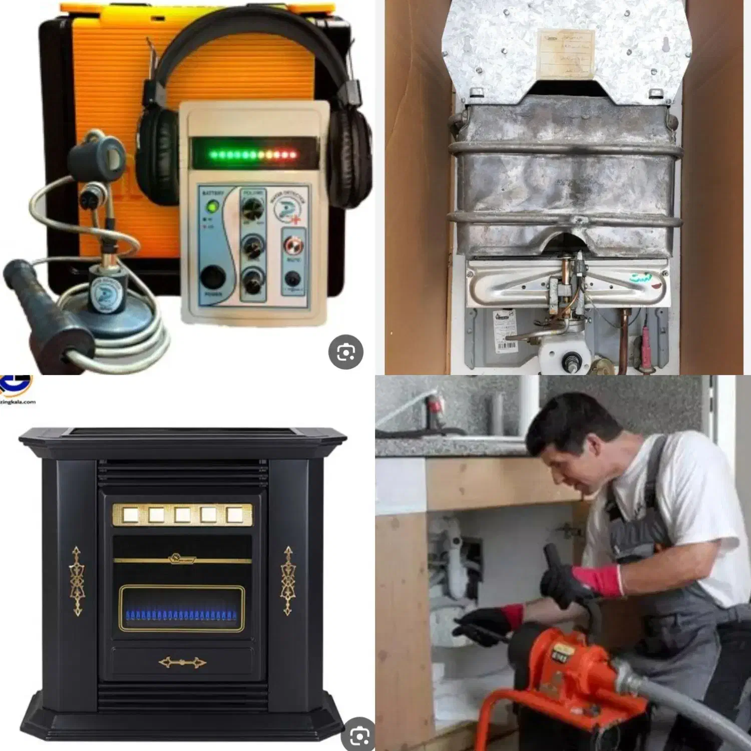 تعمیرات آبگرمکن بخاری در محل لوله بازکنی لوله کشی|خدمات پیشه و مهارت|زنجان, |دیوار