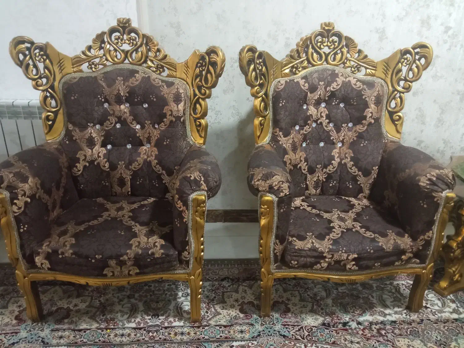 مبل سلطنتی|مبلمان خانگی و میز عسلی|اسلام‌‌آباد غرب, |دیوار