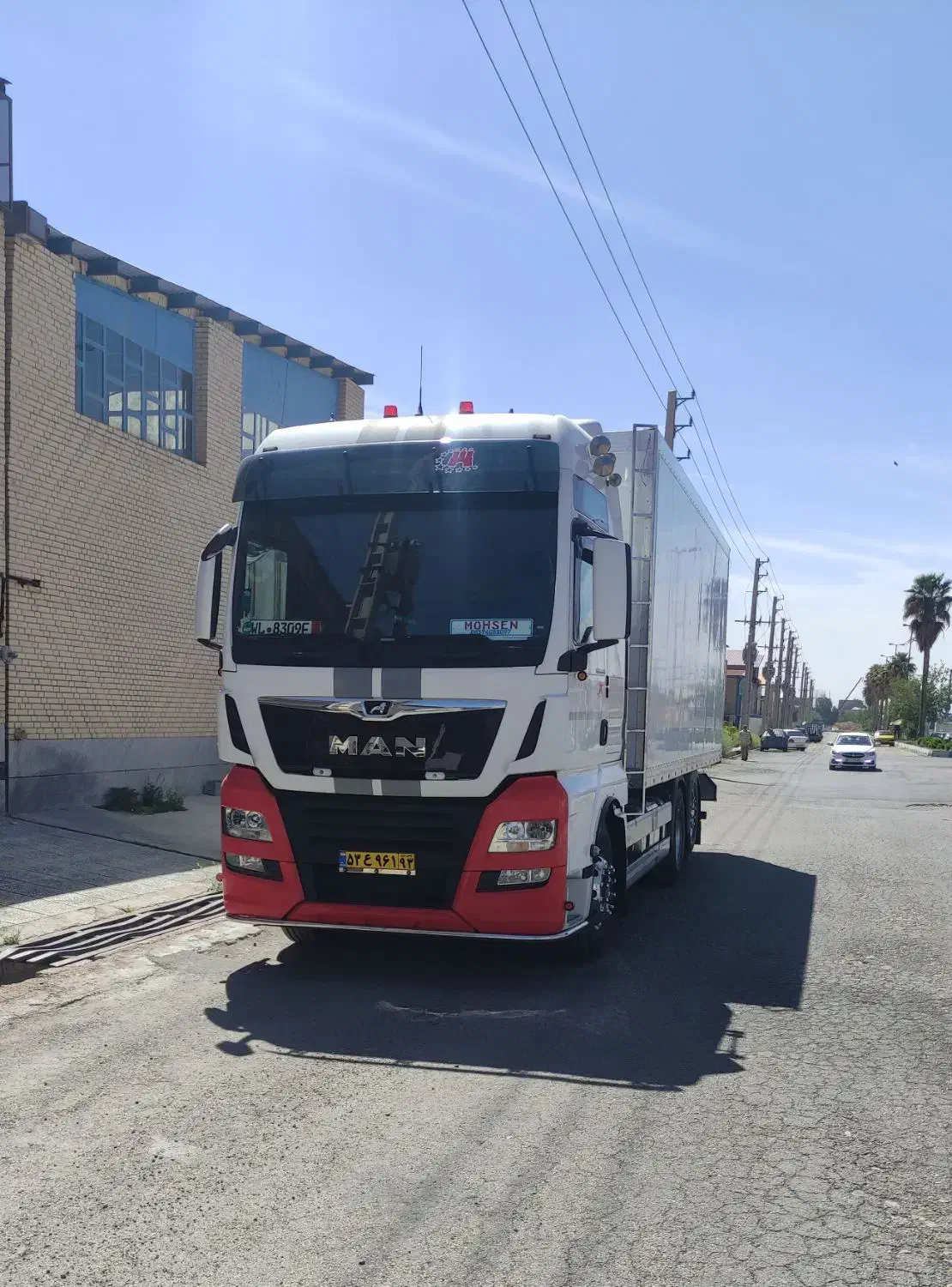 مان ۸چرخ یخچالی مدل 2019|خودرو سنگین|شیراز, زیباشهر|دیوار