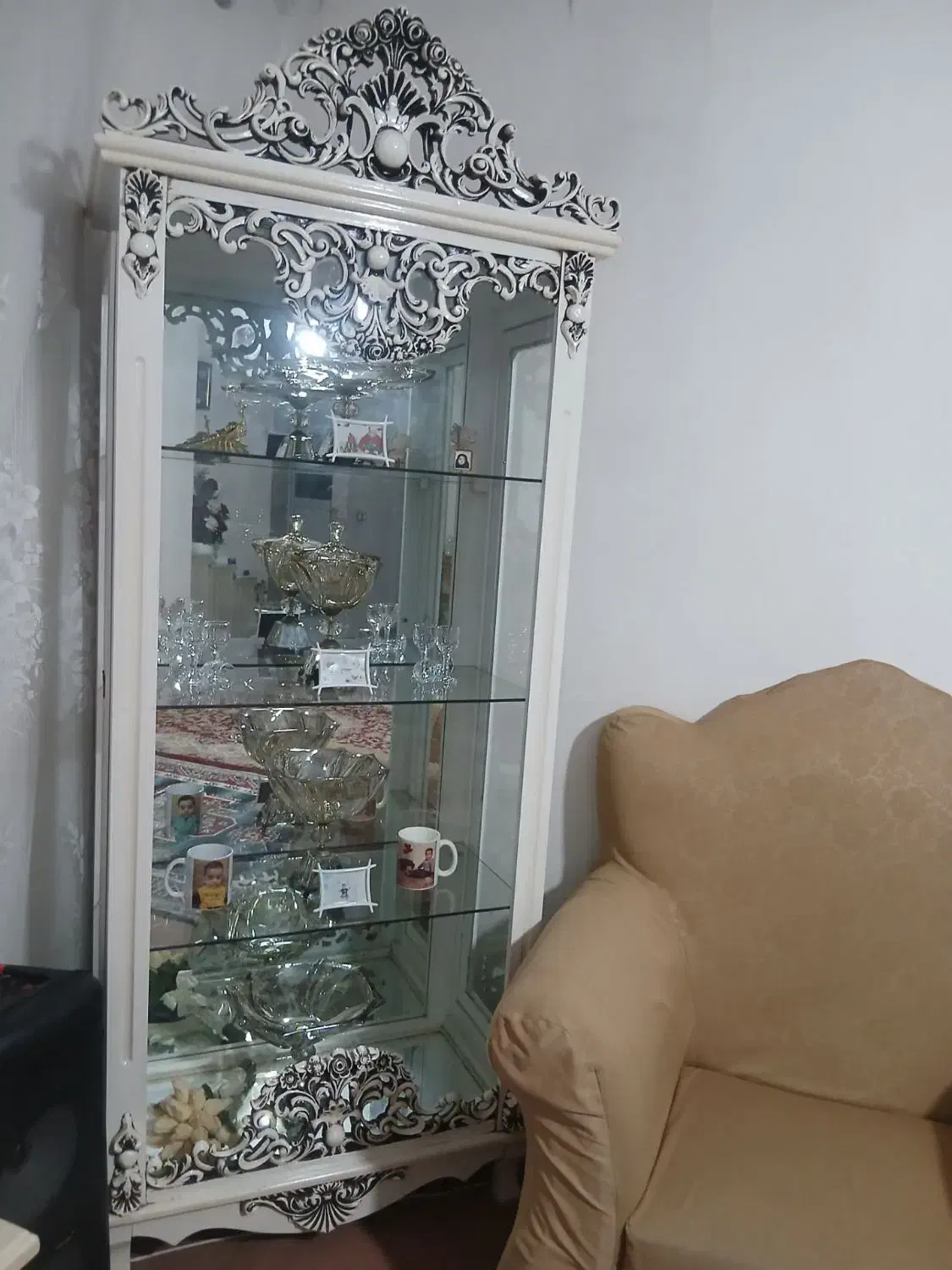 بوفه چوبی|بوفه، ویترین، کنسول|تبریز, |دیوار