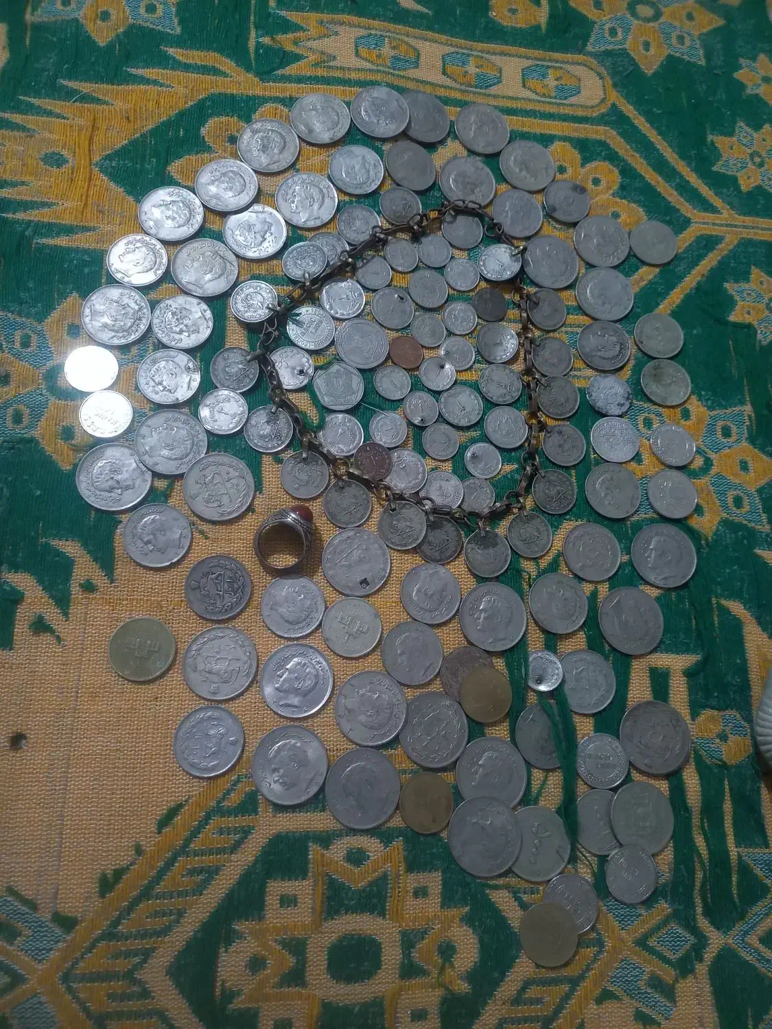 سکه قدیمی|کلکسیون اشیاء عتیقه|الوند, |دیوار