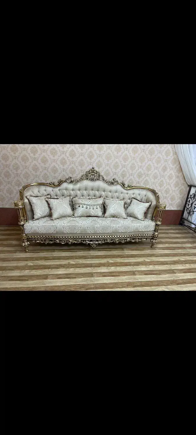 مبلمان ۱۴نفره استیل و چستر ست|مبلمان خانگی و میز عسلی|چابهار, |دیوار