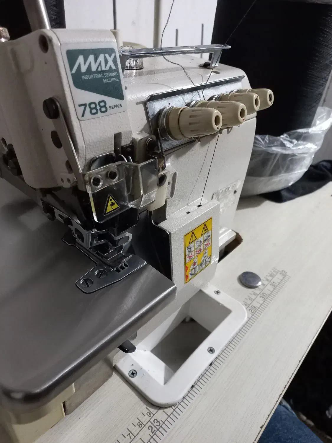 زیگزال ۴ نخ|ماشین‌آلات صنعتی|لالجین, |دیوار