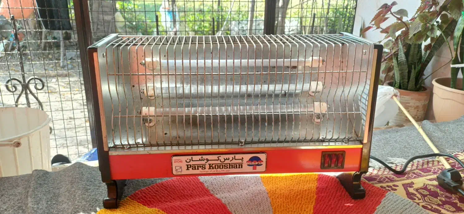 بخاری برقی پارس کوشان|بخاری، هیتر، شومینه|فومن, |دیوار