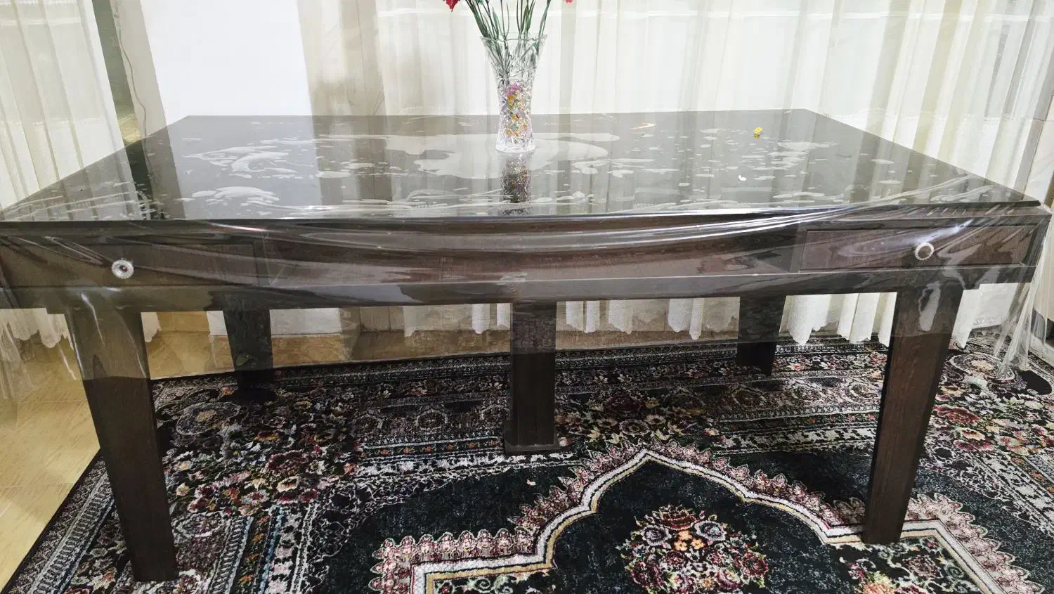 میزنهارخوری۸نفره فروش فوری|میز و صندلی غذاخوری|لاهیجان, مهرگان|دیوار