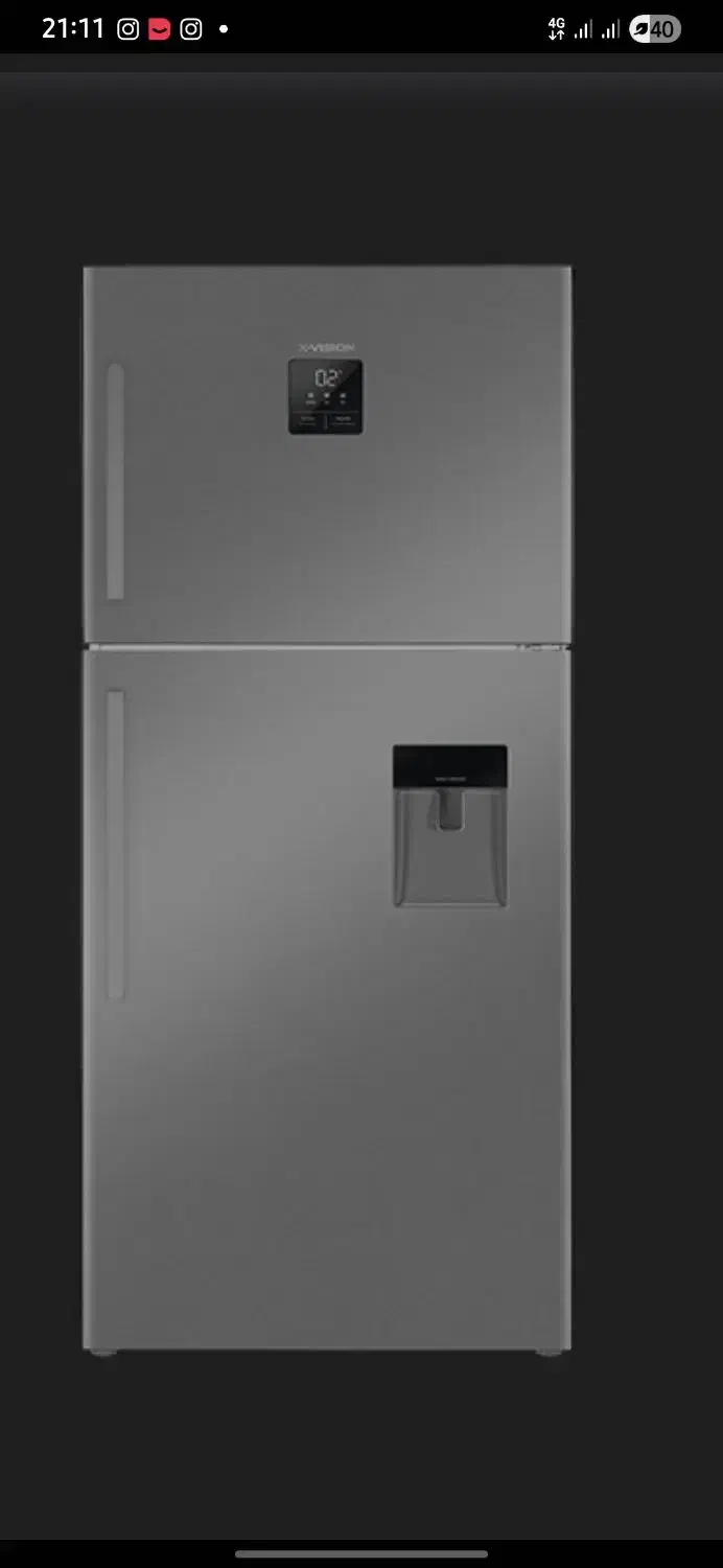یخچال فریز ایکس ویژن tt580|یخچال و فریزر|کرج, حسن آباد|دیوار