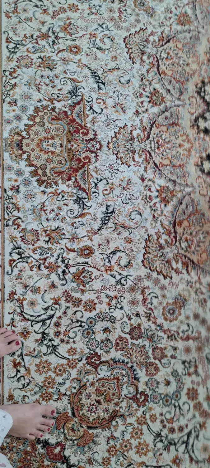 جفت فرش زمرد کاشان در حد نو، بدون کوچکترین عیب|فرش|بوکان, |دیوار
