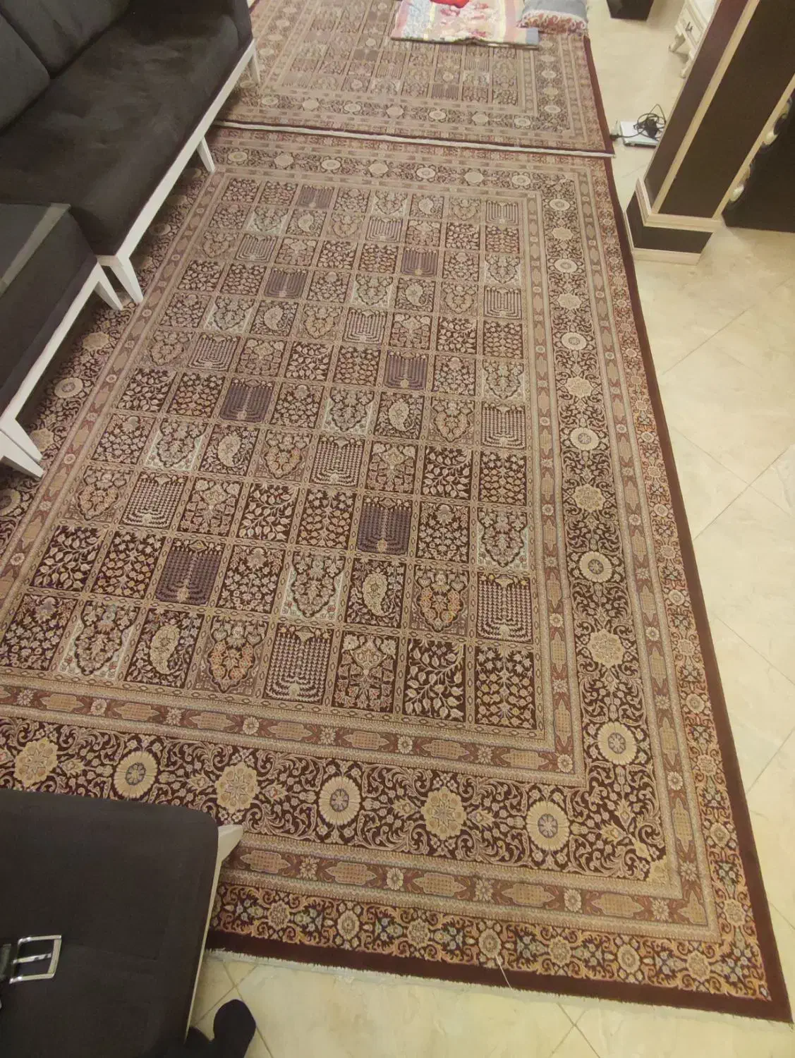 فرش|فرش|میانه, |دیوار