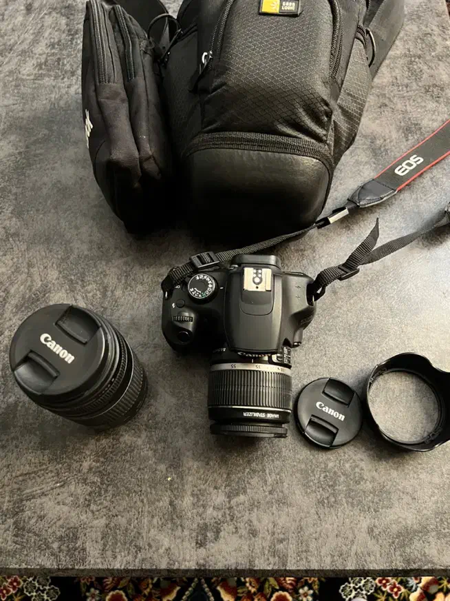 دوربین کانن D1200 همراه با دو عدد لنز|دوربین عکاسی و فیلمبرداری|کرج, خرمدشت|دیوار