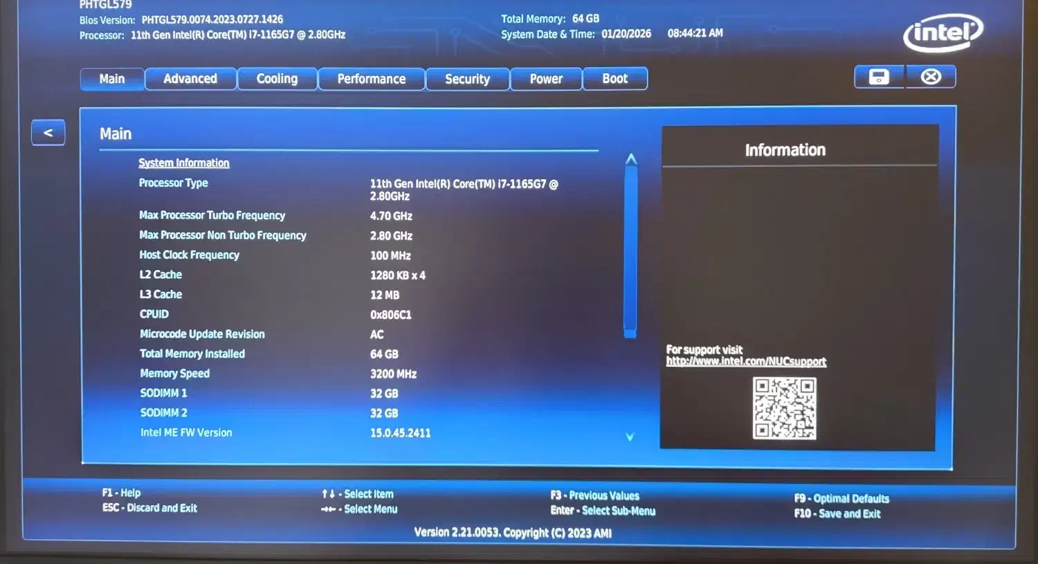 intel nuc 11 enthusiast مینی کیس|رایانه رومیزی|تهران, المهدی|دیوار
