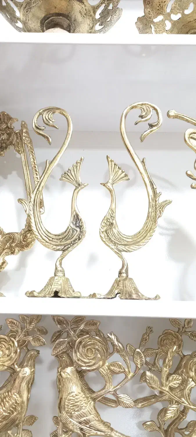 استند برنزی مجسمه برنزی دکوری برنزی|صنایع دستی و سایر لوازم تزئینی|رباطکریم, شترخوار|دیوار