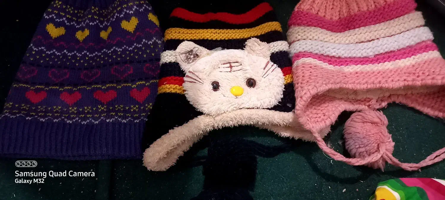 سه تا کلاه مناسب پنج تا نه سال|کفش و لباس بچه|کرمان, |دیوار