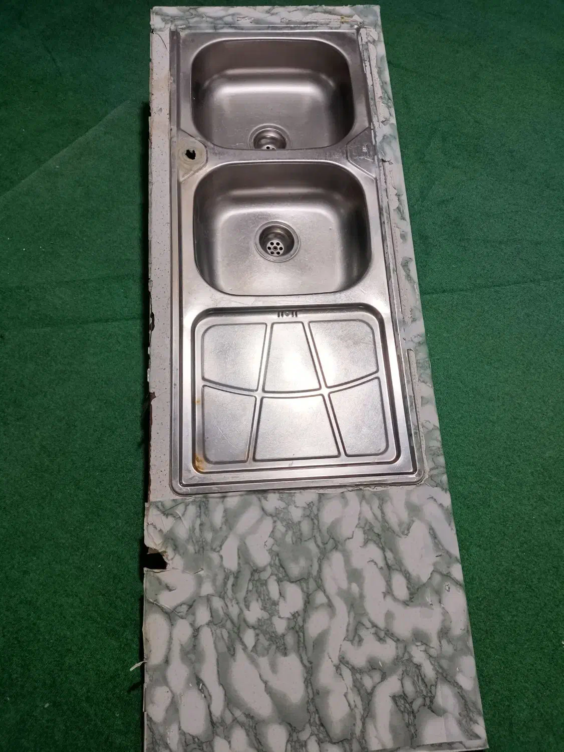 سینگ ظرفشویی|آب‌چکان و نظم‌دهنده ظروف|سنندج, |دیوار