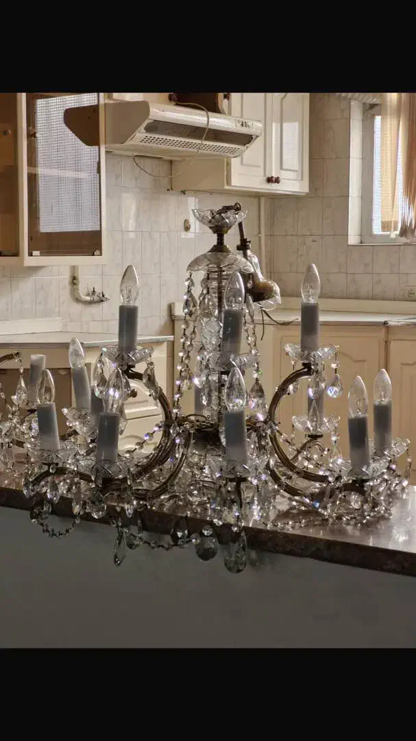 لوستر|لوستر و چراغ آویز|تبریز, |دیوار