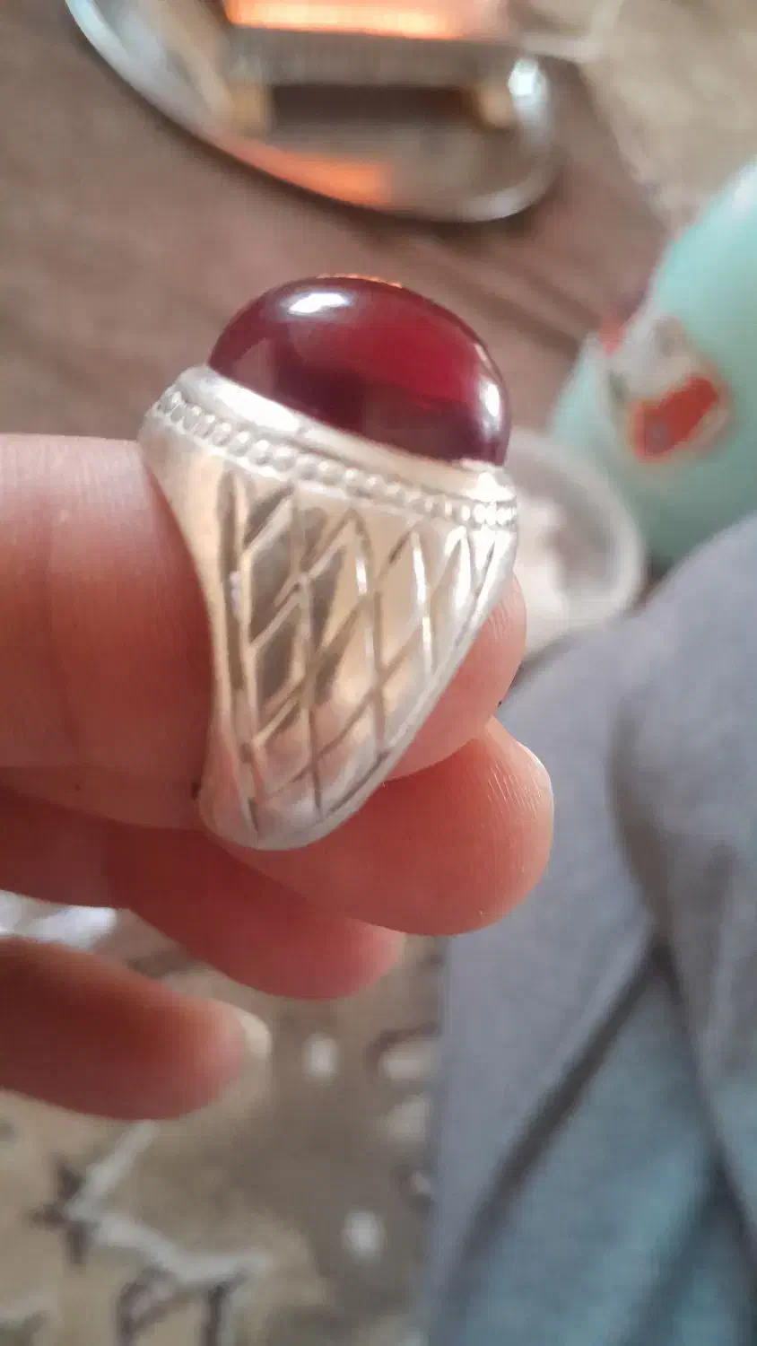 انگشتر یاقوت سرخ|جواهرات|گنبد کاووس, |دیوار