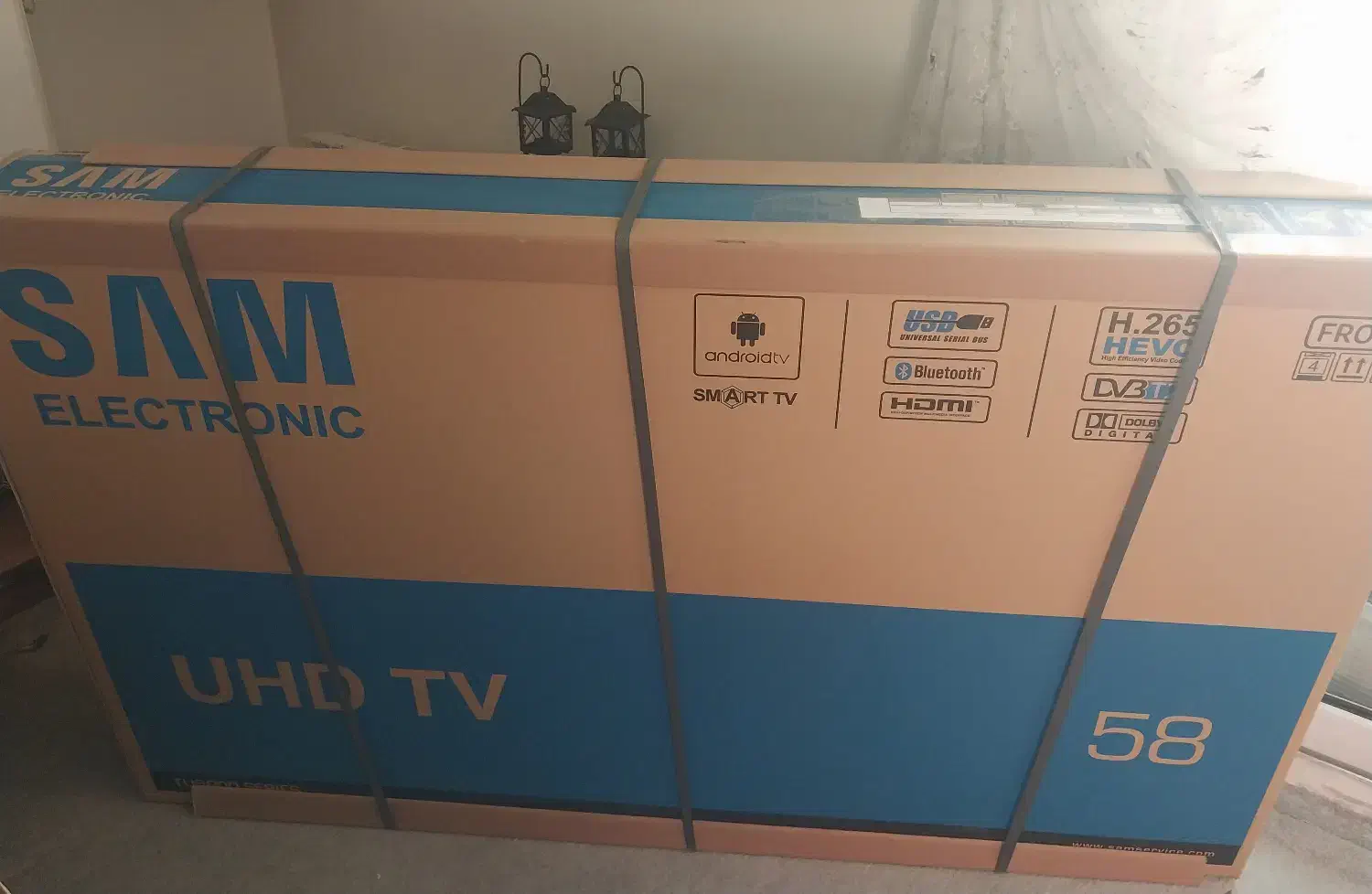 تلویزیون ۵۸ اینچ|تلویزیون و پروژکتور|کرج, استاندارد|دیوار