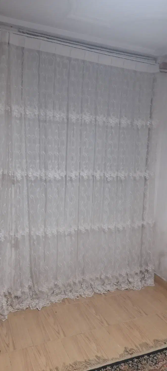 دو تا پرده شاین دار پلیسه فقط ششصد|پرده، رانر، رومیزی|لاهیجان, طالقانی|دیوار