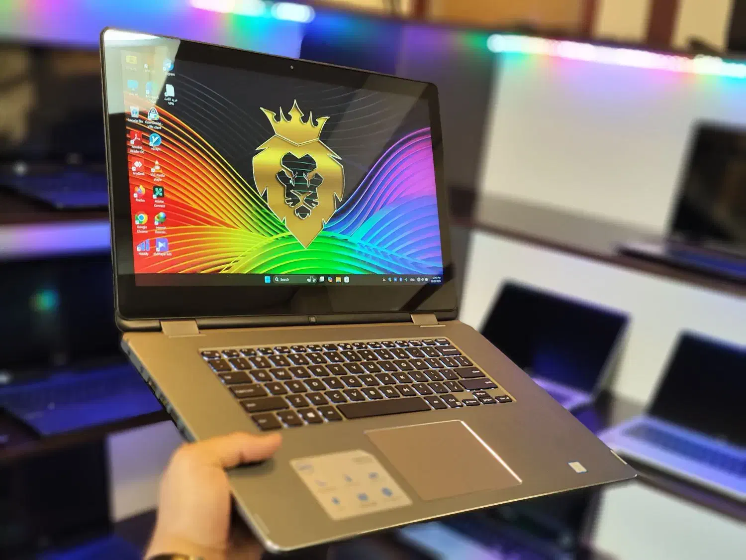 دل لوکس تبلت‌ شو 15 اینچ Core-i7 صفحه 4K همه کاره|رایانه همراه|تهران, بلوار کشاورز|دیوار