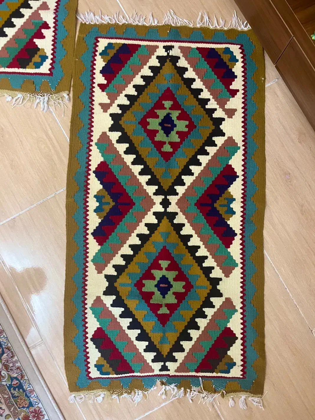 قالیچه گلیم|گلیم، جاجیم، گبه|صدرا-فارس, فاز ۱|دیوار