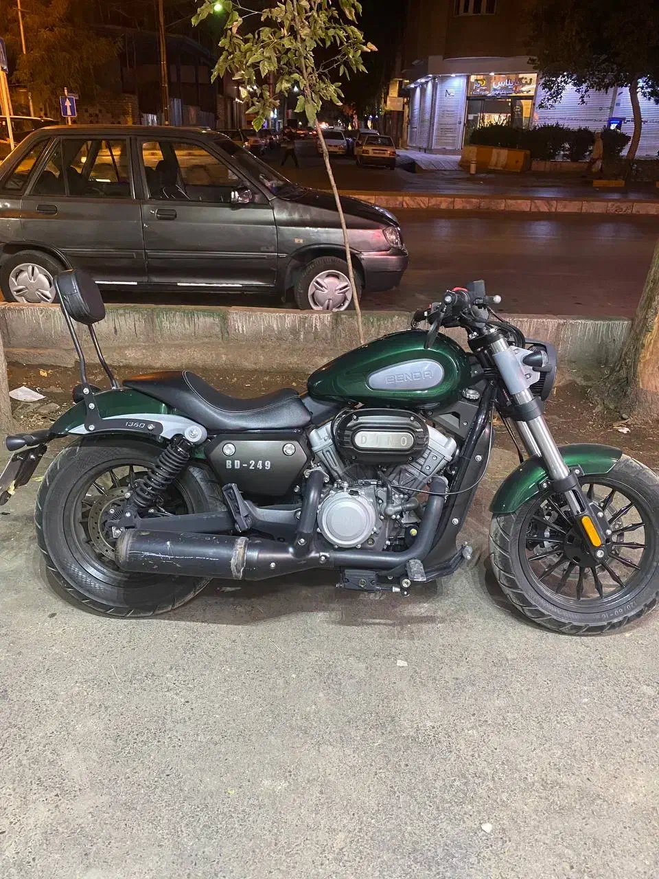 بندا bd250|موتورسیکلت|مشهد, عنصری|دیوار
