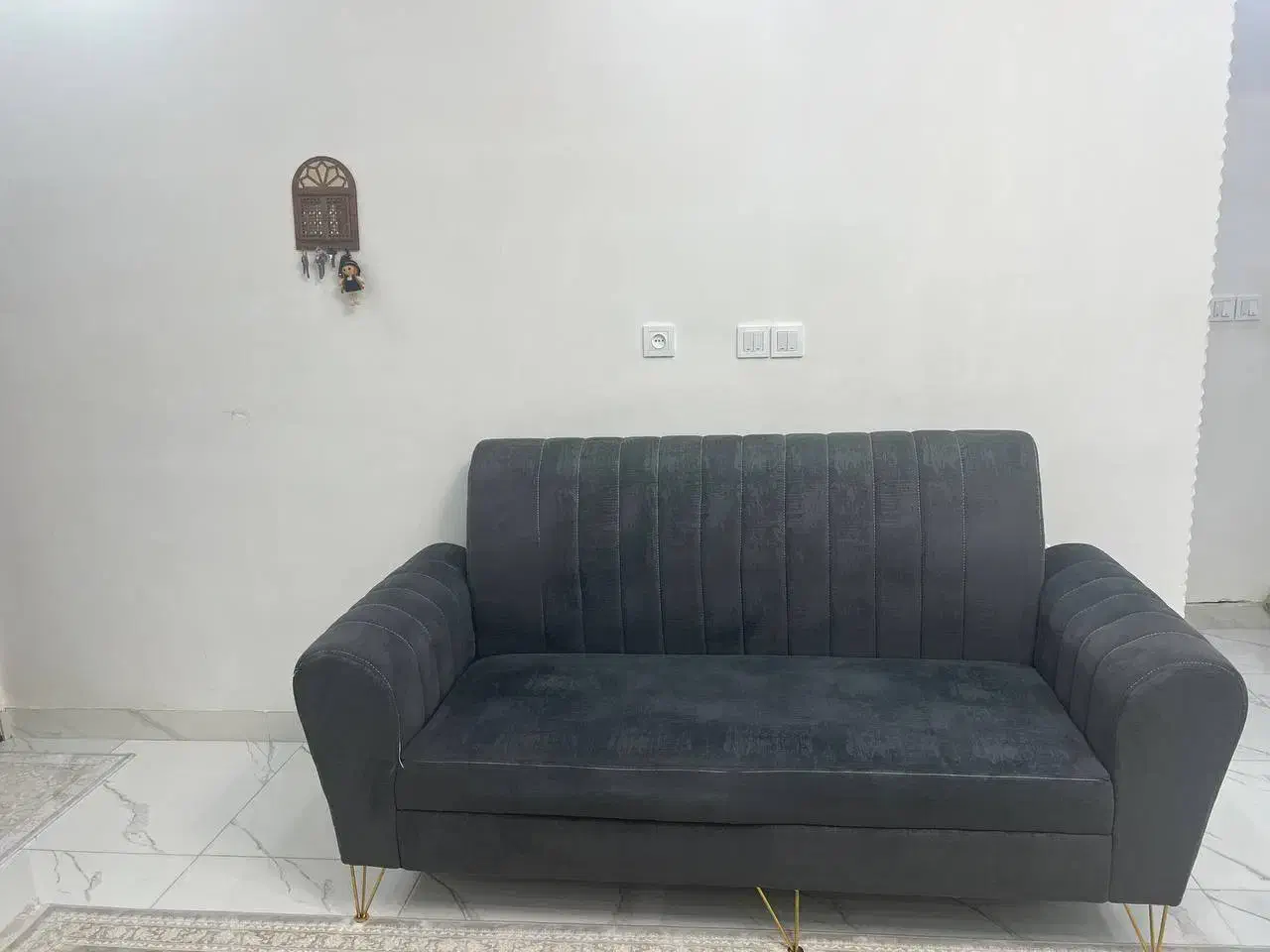 مبل هفت نفره کاملا سالم و تمیز|مبلمان خانگی و میز عسلی|فومن, |دیوار