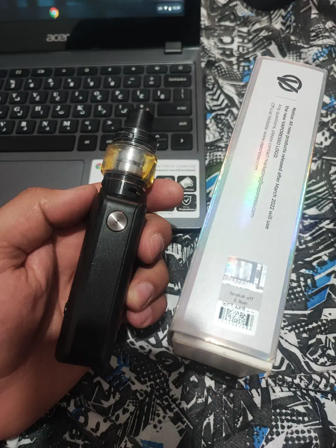 ویپ gen 200 ویپرسو باطری با یک هفته نگهداری|زیورآلات و اکسسوری|قرچک, باقرآباد|دیوار