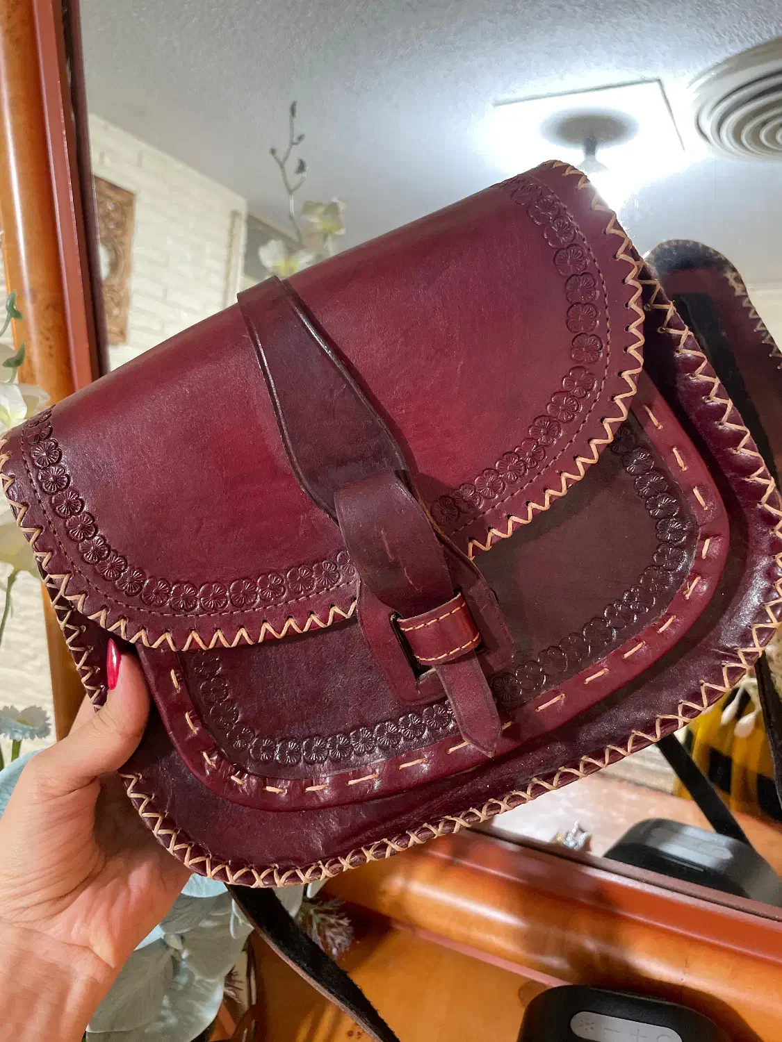 کیف چرم گاوی کاملا دستوز بندر ترکمن|کیف، کفش، کمربند|شاهین‌شهر, سعدی جنوبی|دیوار