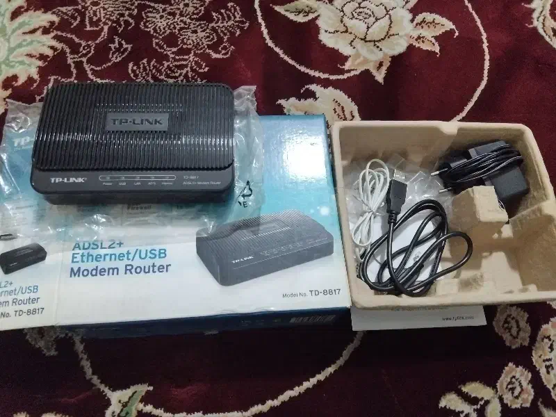 مودم اینترنتadsl|مودم و تجهیزات شبکه|اسلامشهر, شهرک قائمیه|دیوار