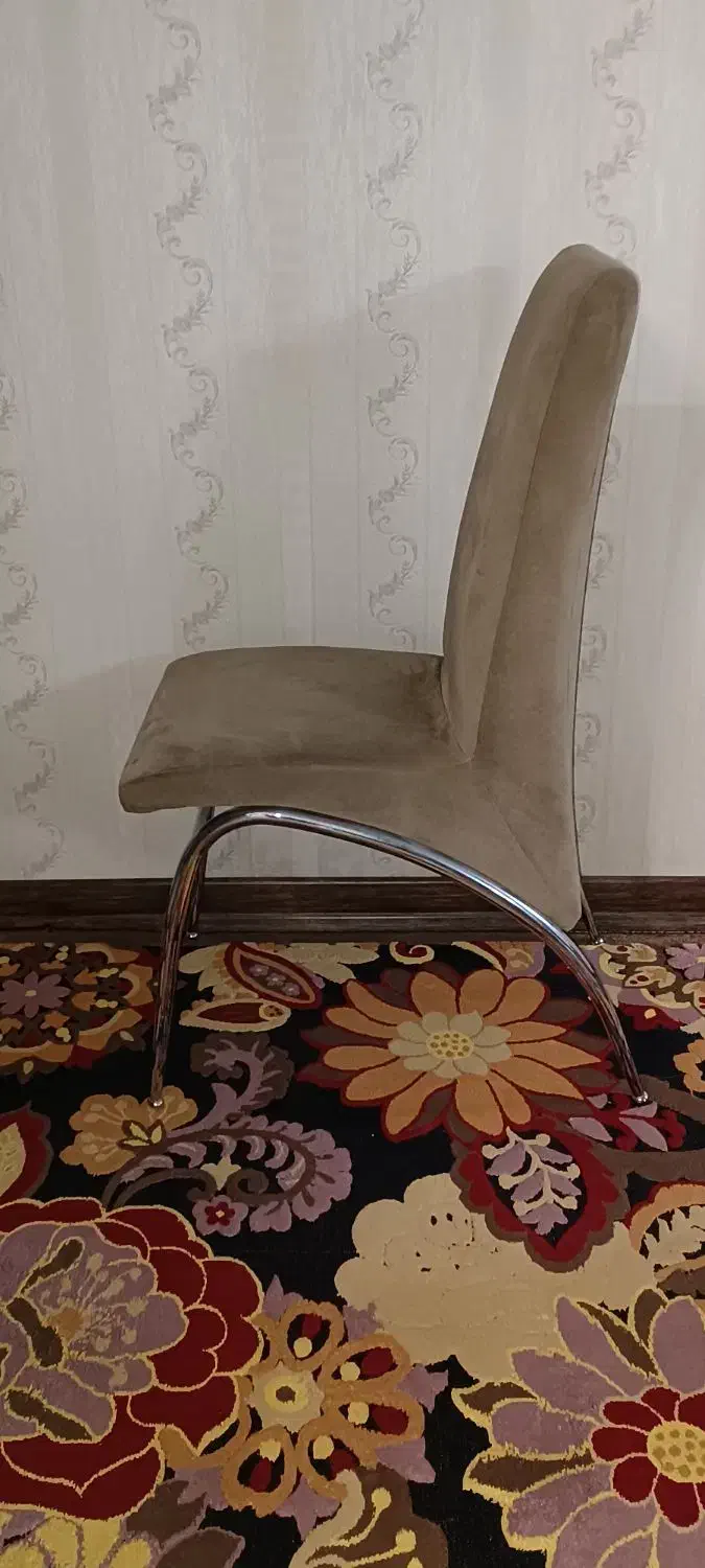 ۴ عدد صندلی|میز و صندلی غذاخوری|فولادشهر, C5|دیوار