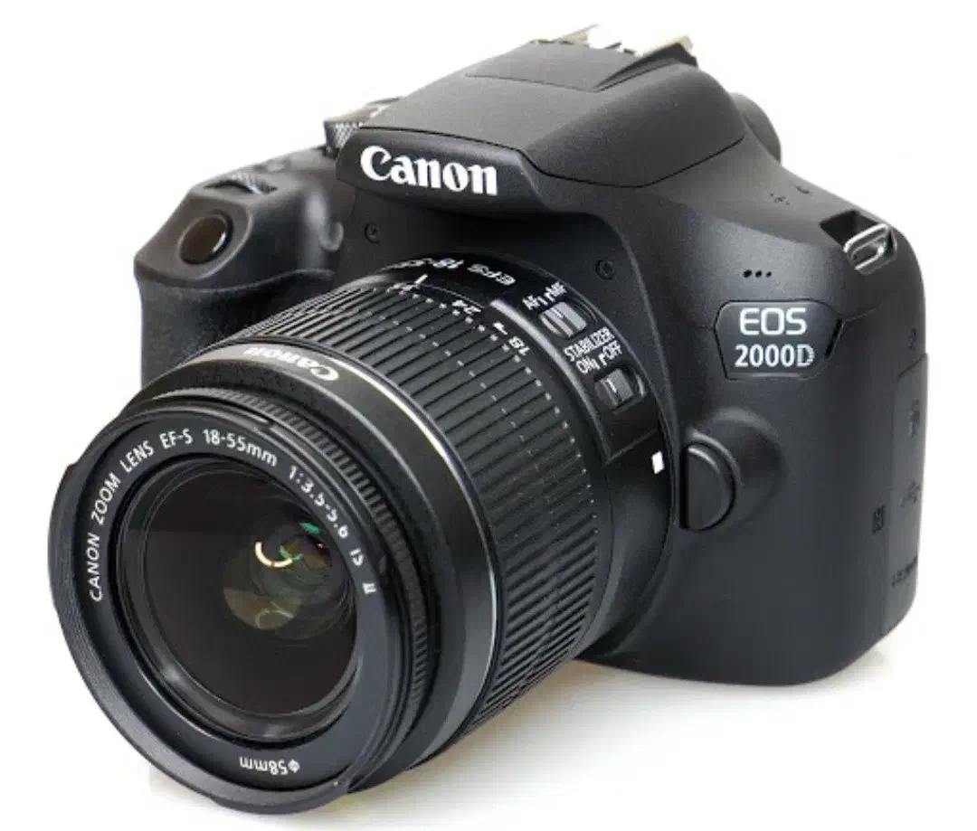 دوربین کنون ۲۰۰۰ با لنز ۱۸.۵۵|دوربین عکاسی و فیلمبرداری|قم, دورشهر|دیوار