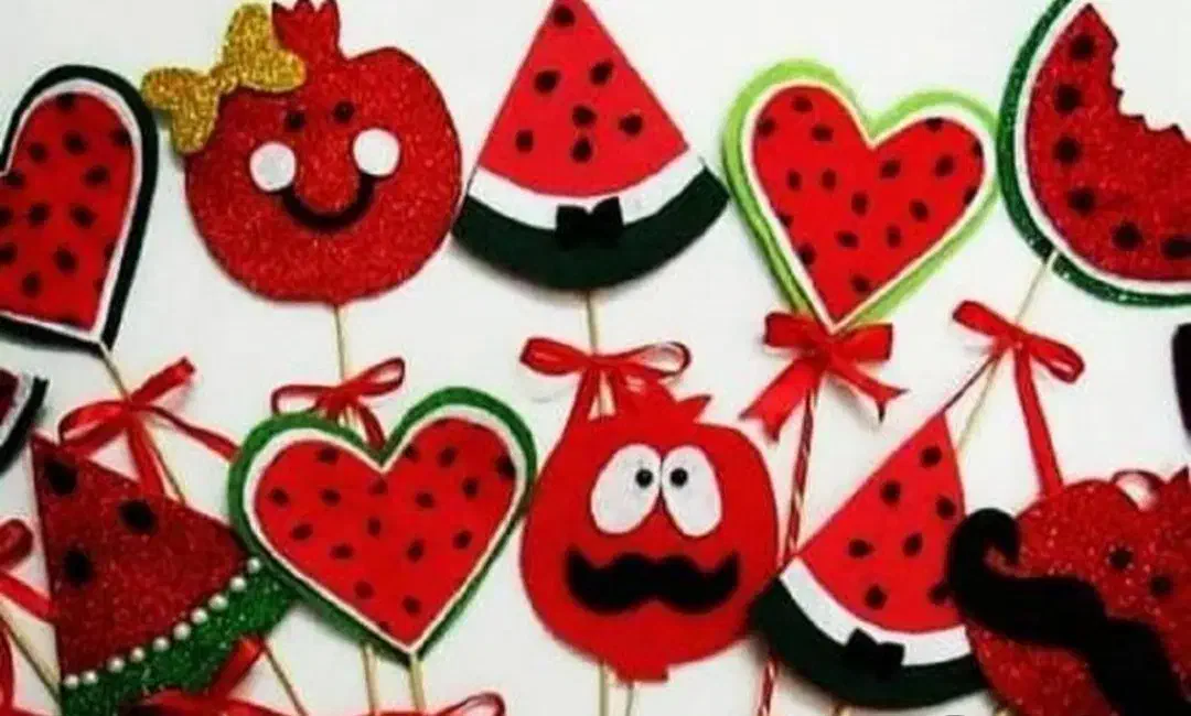 تزیینات نمدی یلدایی|صنایع دستی و سایر لوازم تزئینی|خرمآباد, |دیوار