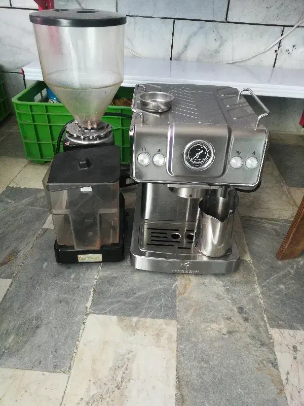 اسپرسو ساز نمیه صنعتی مباشی. آسیاب لواک|سماور، چایساز، قهوهساز|خلخال, |دیوار