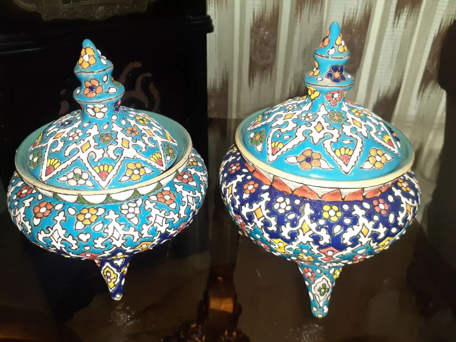 جاشکلاتی کاردست شکیل سنتی.|ظروف سرو و پذیرایی|محمودآباد, |دیوار