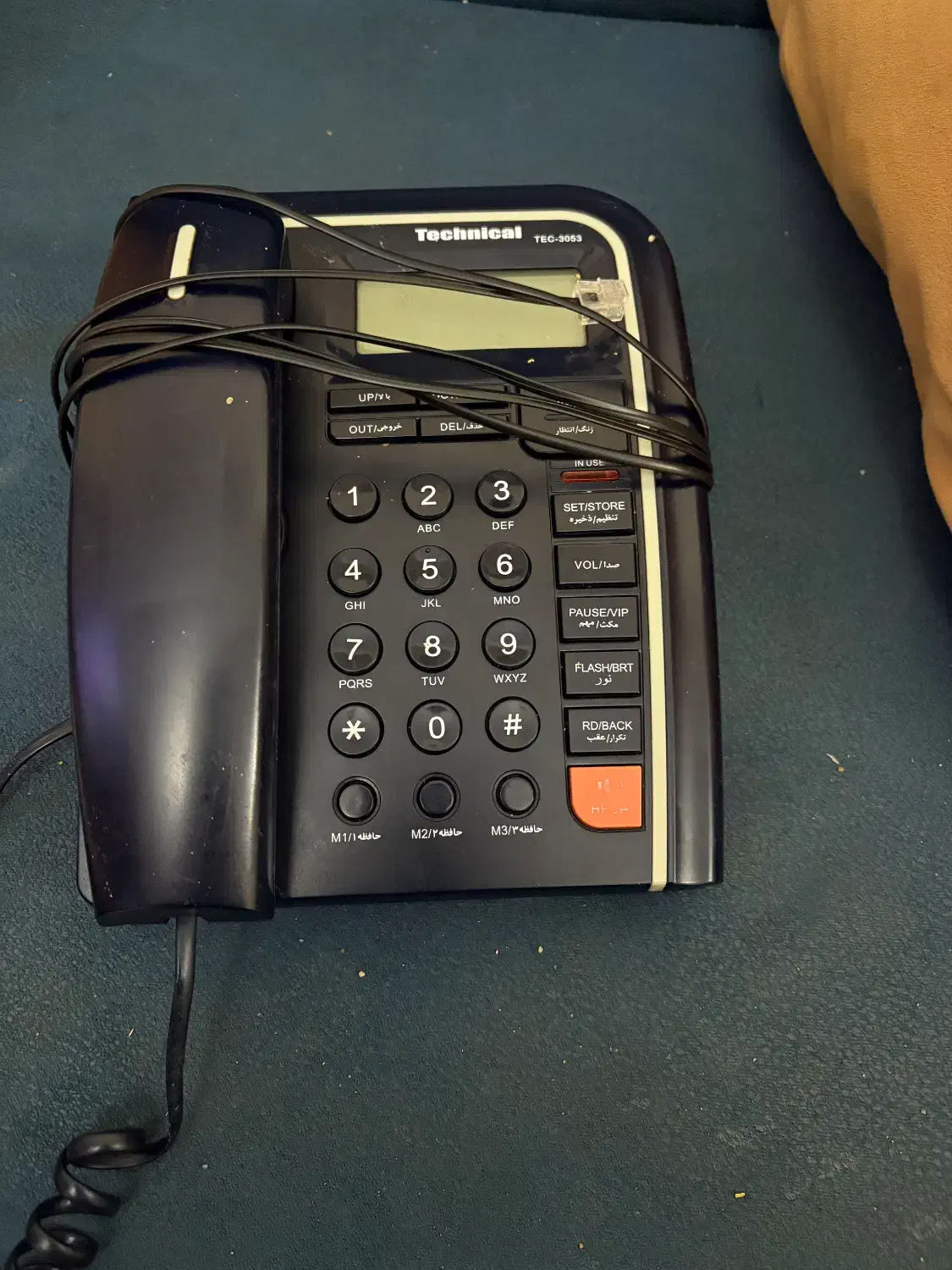 گوشی تلفن تکنیکال سالم|تلفن رومیزی|تهران, وحیدیه|دیوار