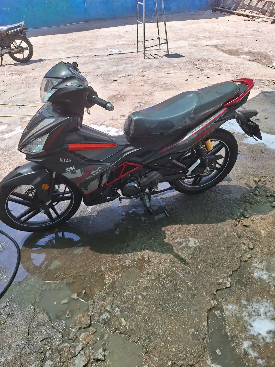 موتور لاکی sym گلکسی 125cc|موتورسیکلت|اصفهان, رزمندگان|دیوار