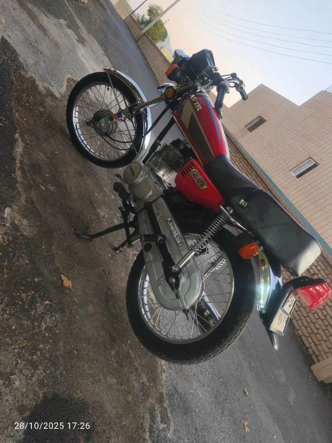 موتور هوندا 125|موتورسیکلت|دهاقان, |دیوار